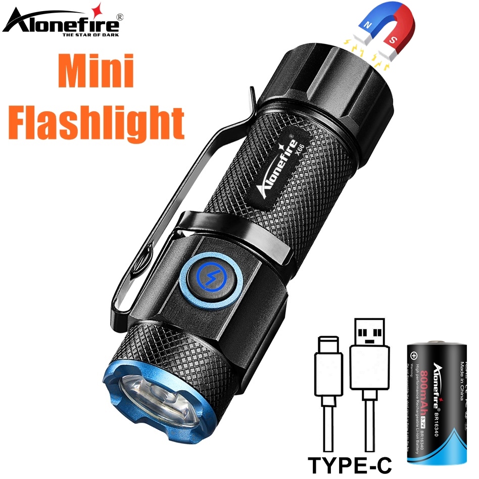 Outdoor Adventure Inc - 6500K Mini El Feneri Yüksek Parlaklıkta