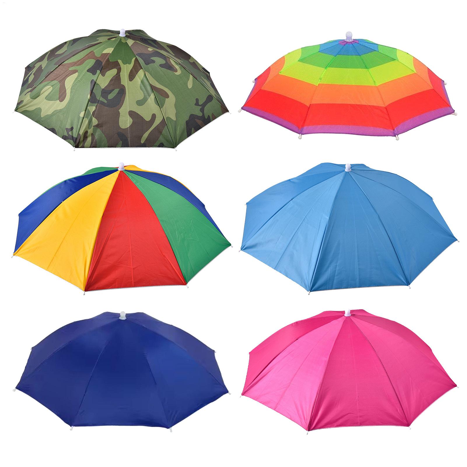 Outdoor Adventure Hat - Baş Şemsiye Şapka Güneş Yağmur Şemsiye