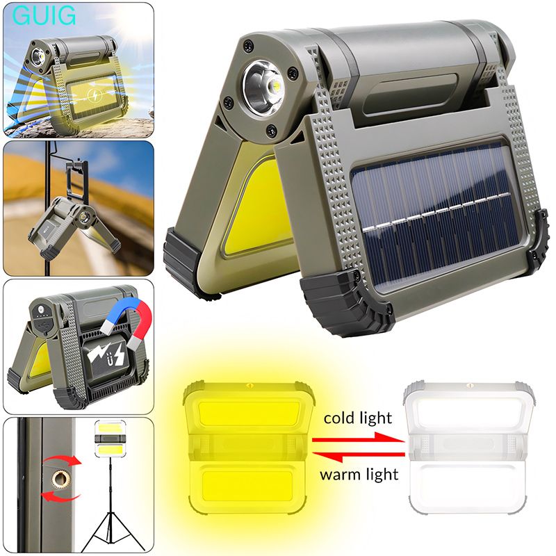 Outdoor Adventure Inc - 180COB LED Manyetik Çalışma Işığı Güneş
