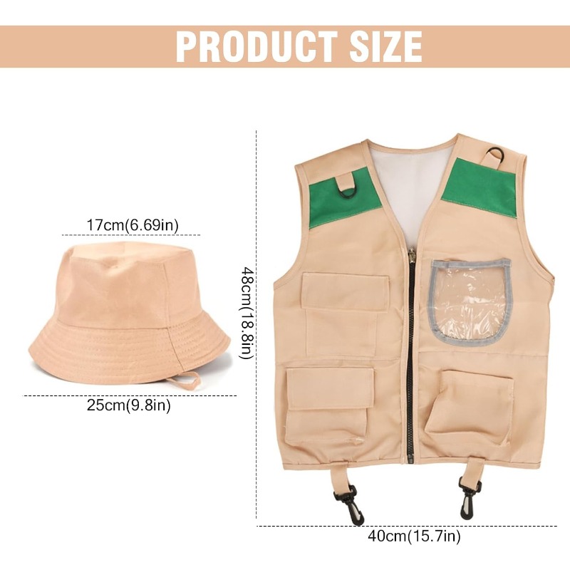 Kargo Yelekli ve Şapkalı Safar - Outdoor Adventure Hat incelemesi ve fiyatı
