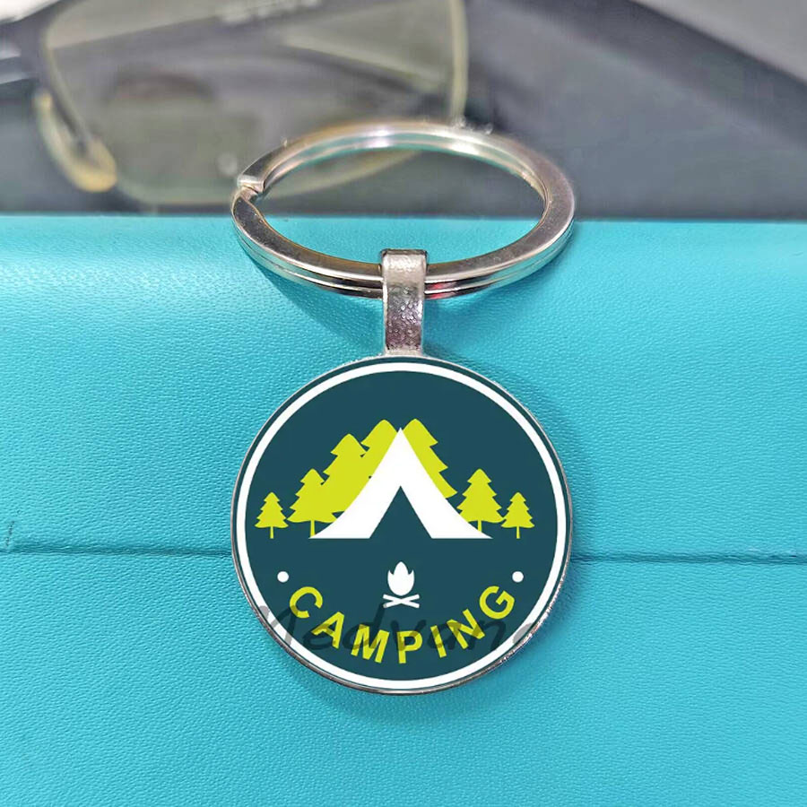 Kamp Macerası Cam Anahtarlık R - Outdoor Adventure Enthusiast incelemesi ve fiyatı