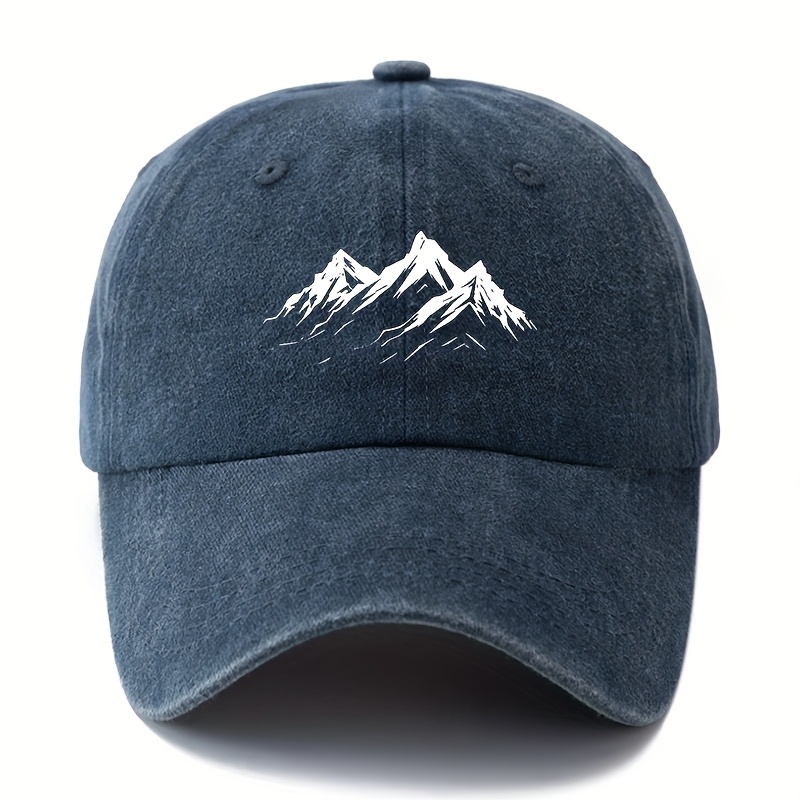 Erkek baskılı dağ beyzbol şapk - Outdoor Adventure For Adults incelemesi ve fiyatı