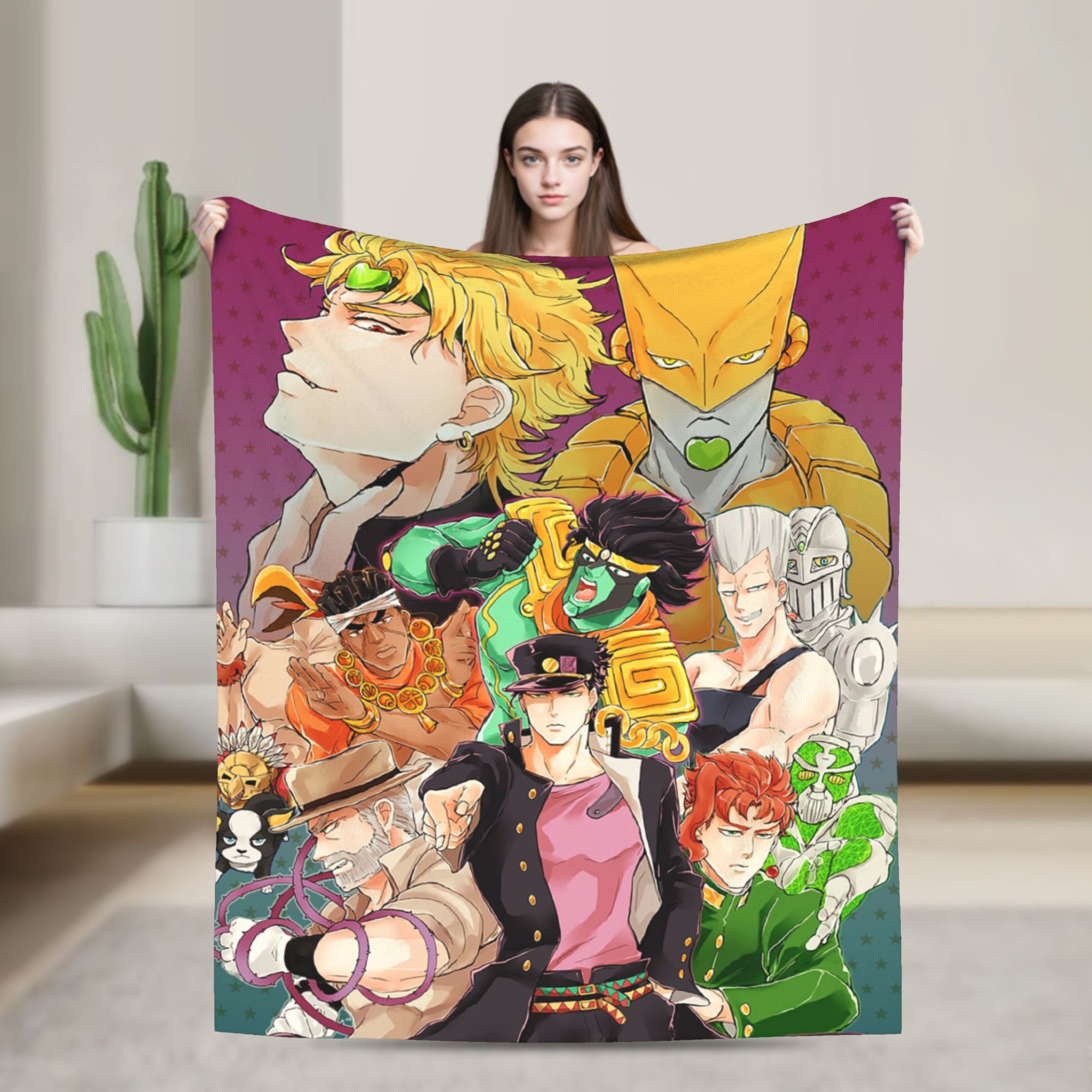 Joseph Joestar Kujo Jotaro Dio - Outdoor Adventure Quilt incelemesi ve fiyatı
