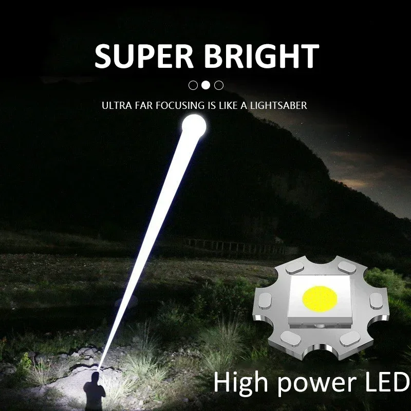 900000LM Güçlü LED El Feneri T - Outdoor Adventure Inc incelemesi ve fiyatı