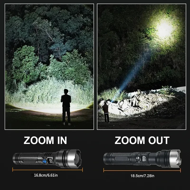 900000LM Güçlü LED El Feneri T - Outdoor Adventure Inc incelemesi ve fiyatı